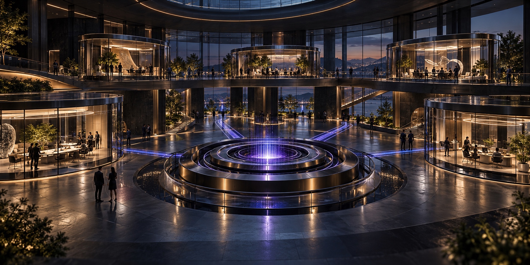 Monumentale Technology-Foundry mit zentraler Plattform und eigenständigen Produktstudios